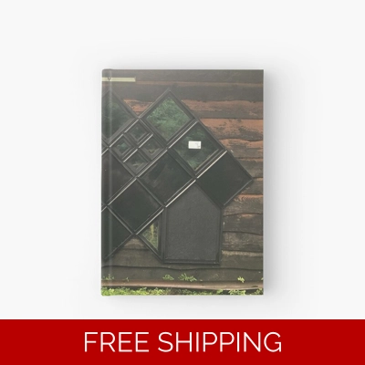 Le Studio Hardcover Journal Fish Window 2020